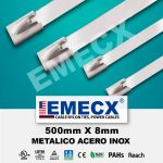 CINTILLO METÁLICO 500X8mm - 304SS