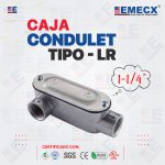 CAJA CONDULET TIPO LR 1-1/4"