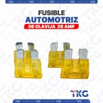 FUSIBLE AUTOMOTRIZ 20 AMP - CLAVIJA