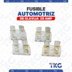FUSIBLE AUTOMOTRIZ 25 AMP - CLAVIJA